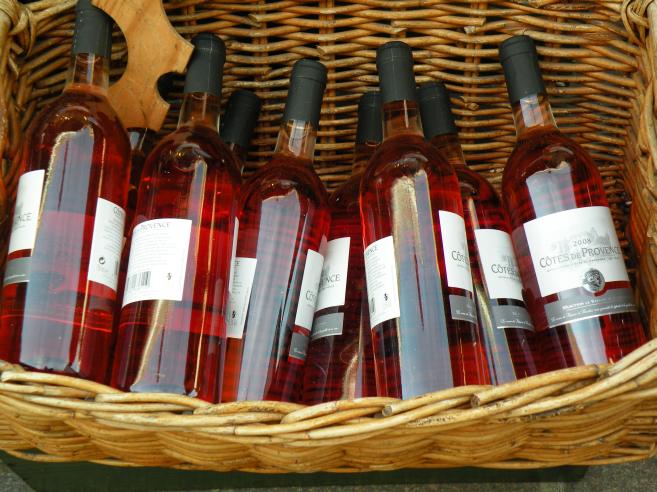  bouteilles de vin rosé